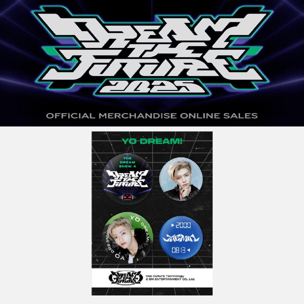 

Предзаказ 2025 NCT DREAM Tour The Dream Show 4: Набор значков «Мечтай о будущем» MARK