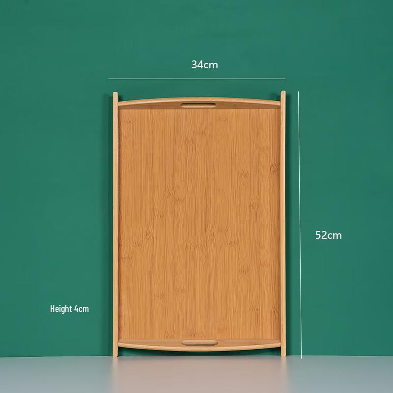 Bamboo Serving Tray with Handles