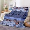 Korea Kpop Stray Kids 3D Singer Soft Flannel Blanket for Beds Bedroom Sofa Picnic,Throw Blanket for Cover Outdoors Leisure Gift