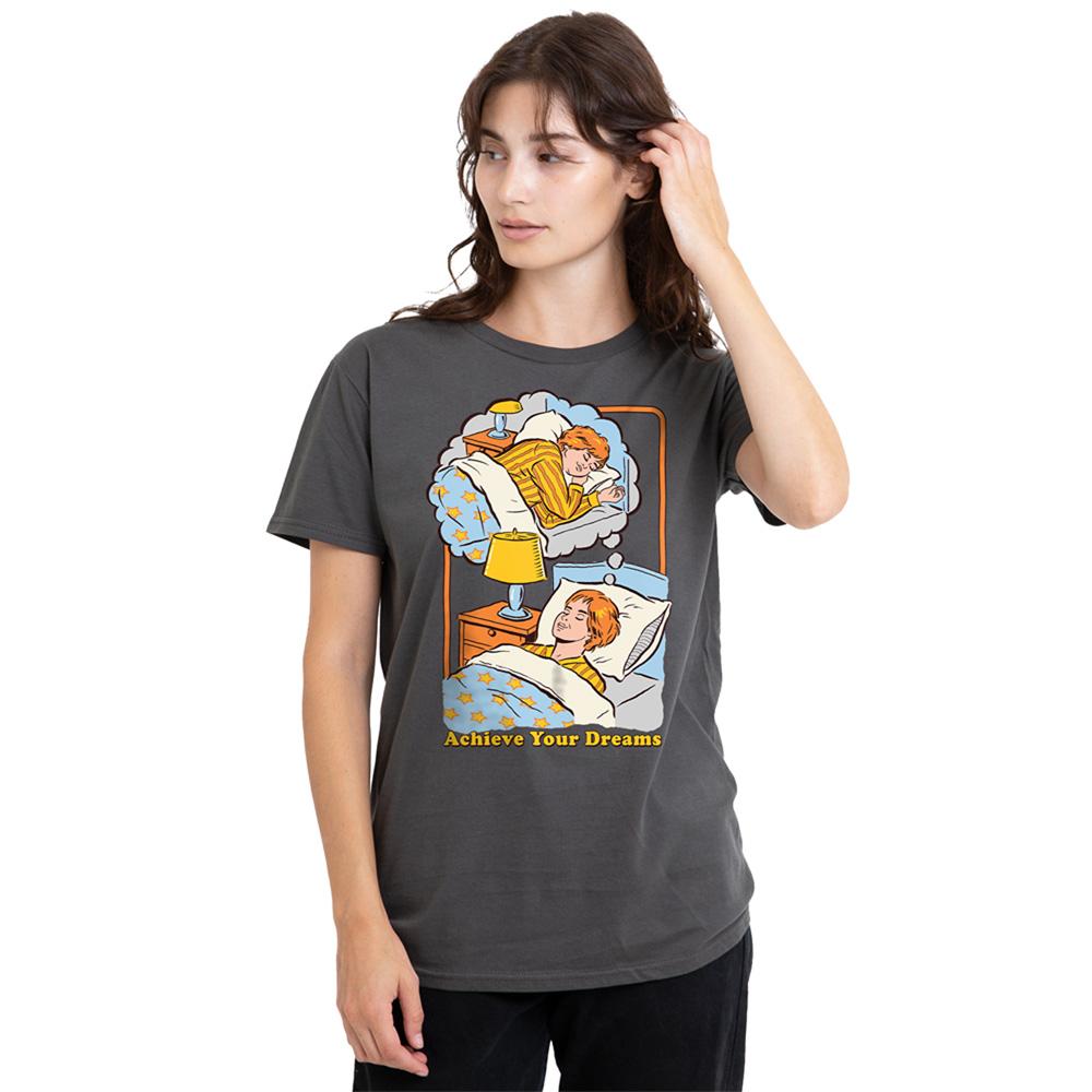 Steven Rhodes Womens/Ladies Achieve Your Dreams T-Shirt
