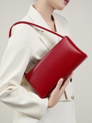 Zency Women Red Designer Handbag Bridal Bags Wedding Bag