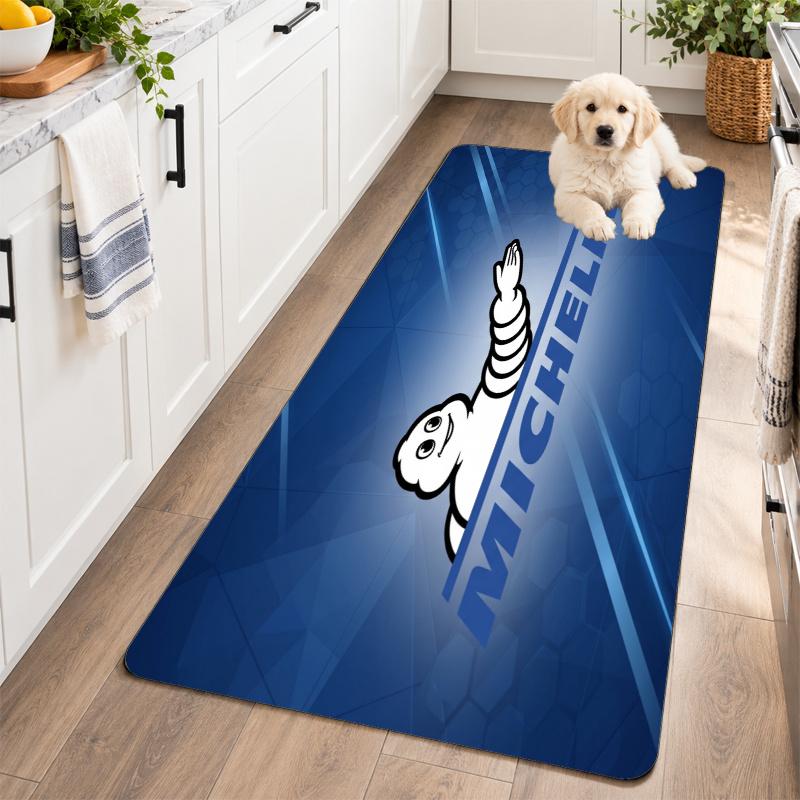 Flannel Kitchen Mat Michelin Soft Area Rug Non Slip Floor Carpet Home Decoration