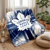 Coperta in Flanella Pile Toronto Maple Leafs Coperta Calda e Accogliente per Divano Letto Viaggio Uso in Tutte le Stagioni