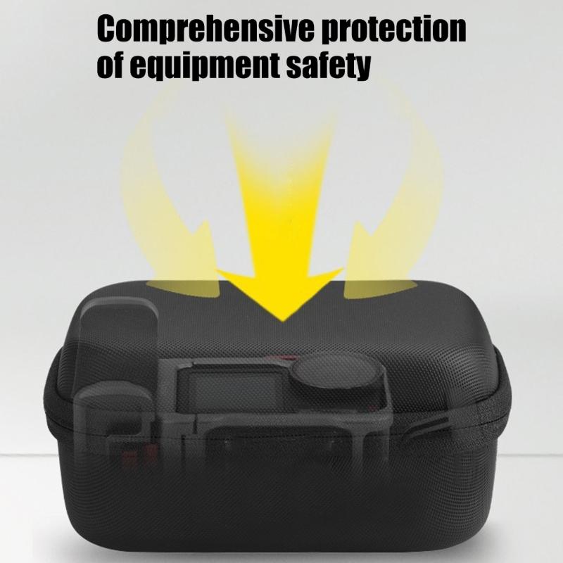 Water Resistant Travel Carrying Bag Organizers Pouch For 360 Cameras Customized Interior Pockets Protective Shell Design