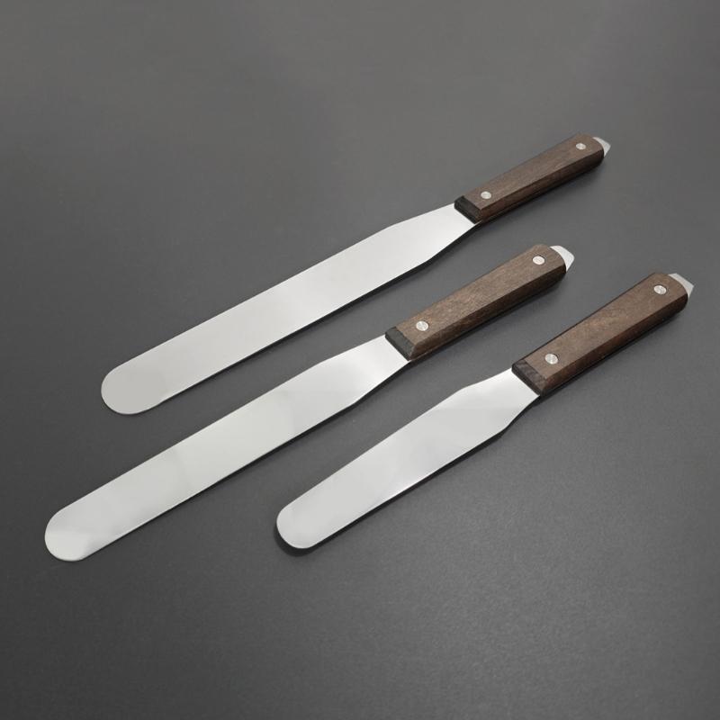 Screen Printing Inks Spatulas Scraper Stainless Steel Spatulas Squeegee for Silk Screen Printing Scraper Tool Accessory