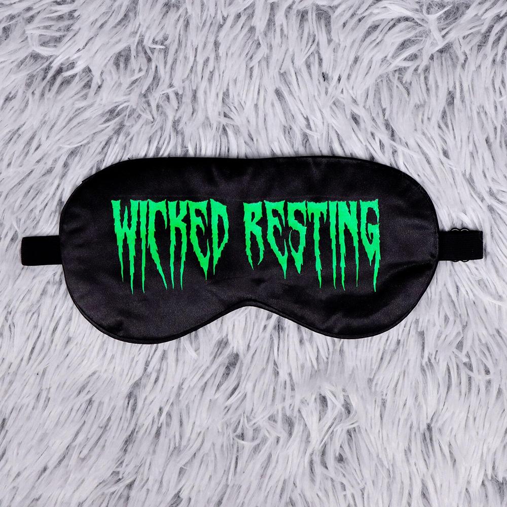 Spooky Eye Masks Gothic Witch Halloween Sleepover Party Eye Masks Bachelorette Decoration Bridal Shower Gift Dont Wake Till Down
