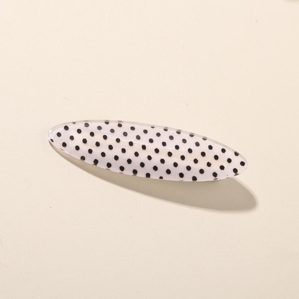 Korean Style Polka Dot Versatile Traceless Hair Clip for Flyaway or Bangs Management