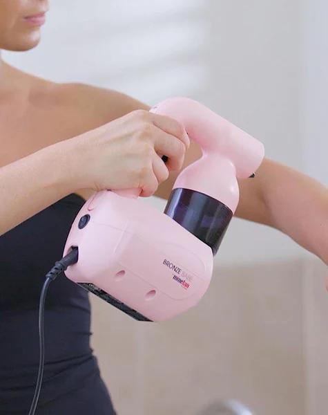 Minetan Bronze Babe hausgemachtes Spray-Bräunungsset rosa