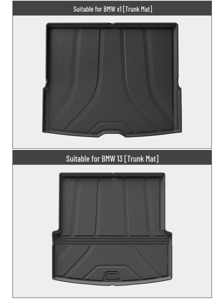 Zakázkové TPE rohože do kufru pro BMW i3/i5/X5/X5L/X1/ řadu 3/ řadu 5
