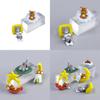 Sleep And Tom Jerry Pvc Animal Action Figures Model Toy Cartoon Decoration Gifts