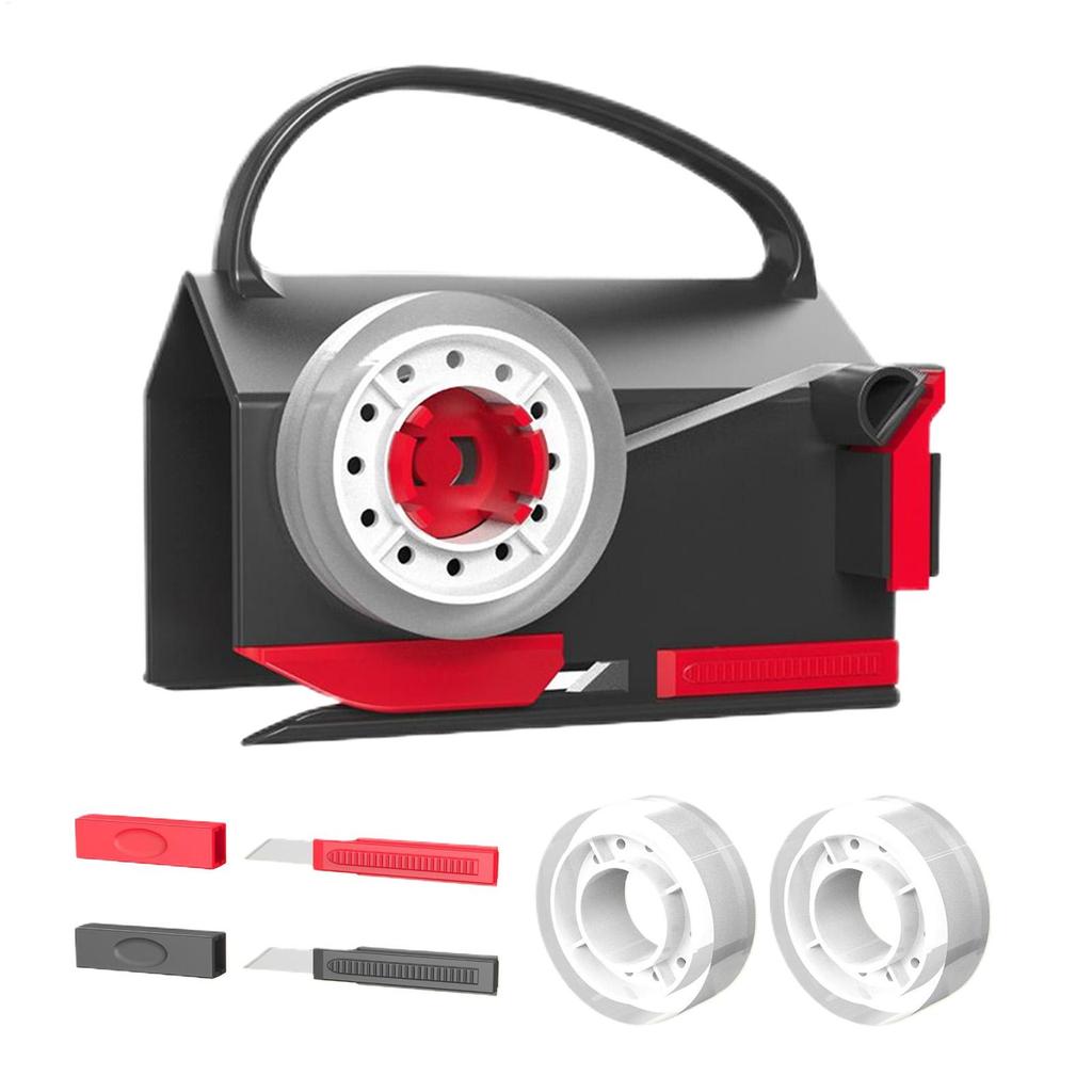 Paper Roll Cutting Roll Paper Cutter With Handle Christmas Wrapping Gadget For Student Teacher Sticker Package Film Mail