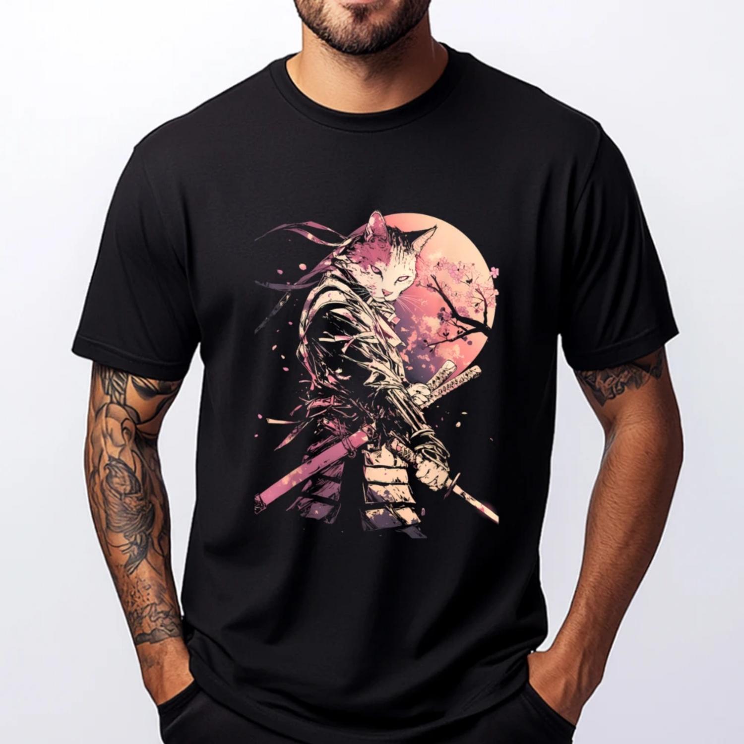 

Cat Samurai Ninja Cat Samurai Art Ukiyo E Camisetas Women Tee Shirt Items Lowest Prices Camisetas De Hombre Valentines Day S чёрный