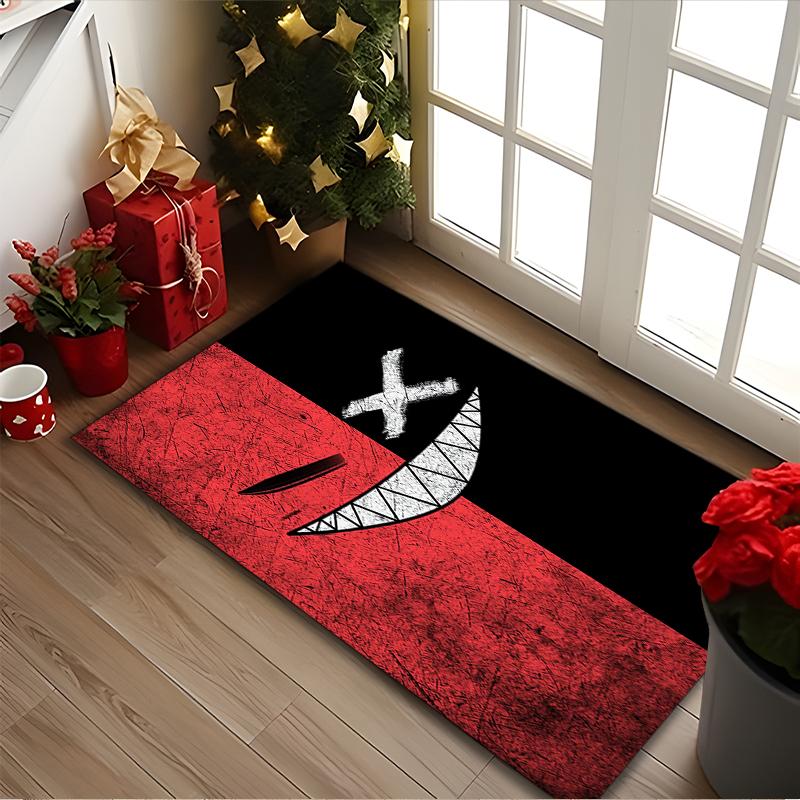 1pc Demon Printed Chair Rug for Home Office Use, Living Room Kitchen Game Room Area Carpet