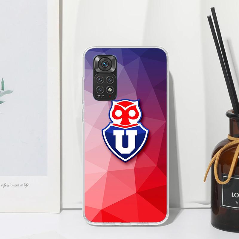 De Chile U-University Logo Phone Case For Xiaomi Redmi Note 15 13 14S 14 Pro Plus 12S 11S 10S 12 11E 10 11T Art Fundas Back Cove