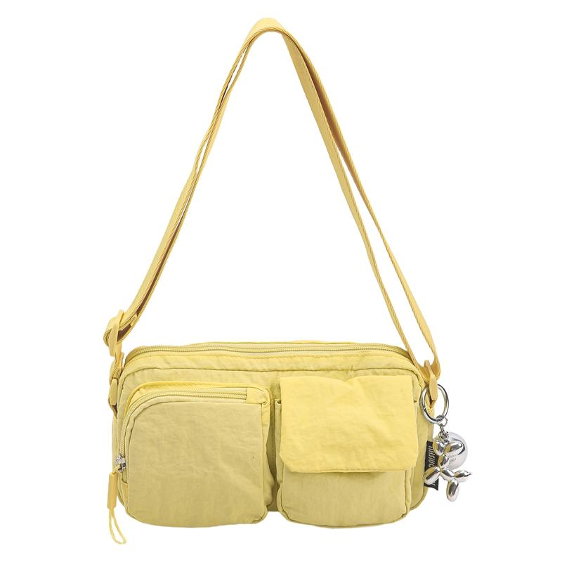 Zipper Solid Nyl Sewing Thread Casual Youth Women's Waist Packs 2026 High Quality Simple Soft Popular Commuting Crossbody Bag