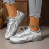 Fashion Women's Sneakers Spring and Summer New Versatile Mesh Shoes Breathable Lightweight Flat Non-slip Soft Sole Running Shoes