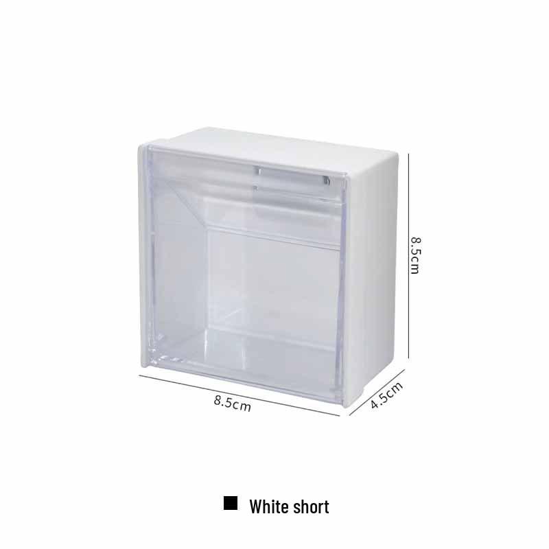 Magnetic Wall-Mounted Jewelry & Sanitary Storage Box, Dustproof & Punch-Free