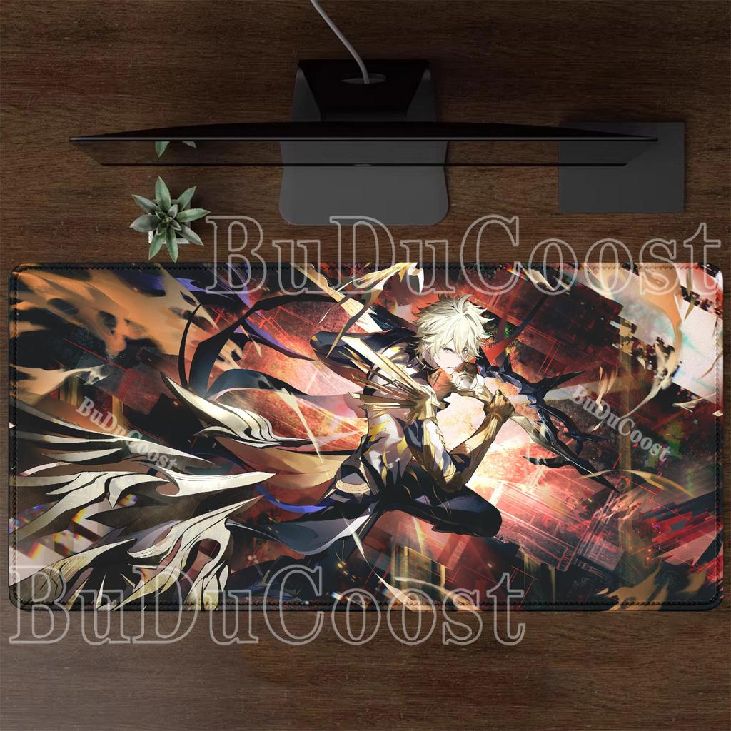 PC Gaming Mousepad HSR Phainon Honkai Star Rail HD Printing Computer Mouse Pad Office Accessorie Larger Keyboard Rubber Desk Mat