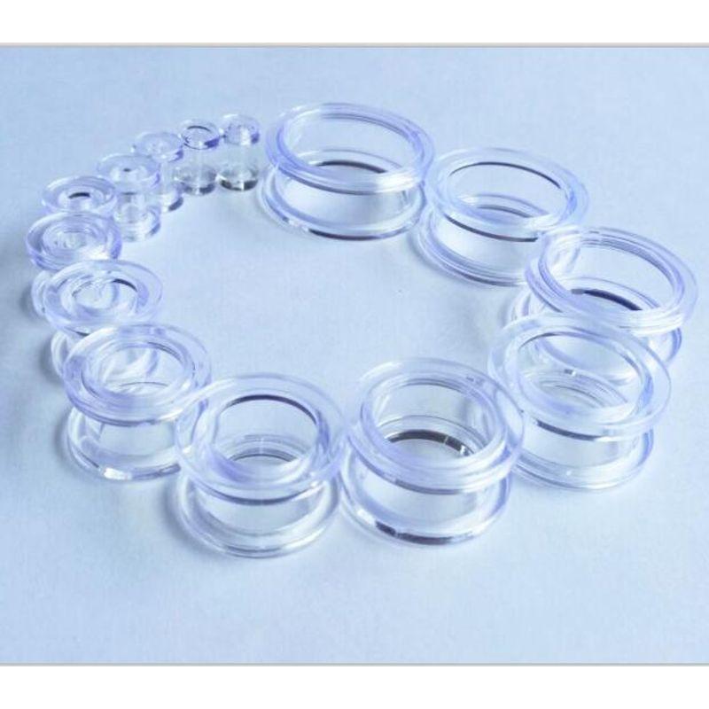 

Модный акриловый шкив Полый прозрачный орнамент Ушная раковина 4mm single price