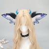 Halloween Demon Elf Beast Ear Headdress Cosplay Gothic Cute Butterfly Wings Hair Hoop Fluffy Lolita Anime Elf Ears Accessories