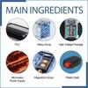 Solar Car Snow Melter Ice Remover Auto Defroster Windshield Winter Tool Solar Powered Rechargeable Battery 55Mah Fast Melt Cold