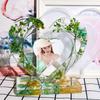 Heart Photo Frame Silicone Mold DIY Craft Epoxy Resin Casting Molds Ornaments Colorful Chain Jewelry Making Tool Supply