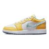 Air Jordan 1 SE GS Recycled Grind Kids Sneakers Yellow Citron-Pulse White DX4375-800