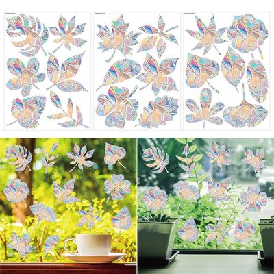 3 Stuks Kleurrijke Raamsticker Huisdecoratie Zonenvanger Regenboogmaker Muurstickers Spiegelsticker