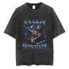 I My Love Boyfriend Anakin Skywalker Vintage Washed Tshirt Men Women Casual Cotton T Shirts Unisex Fashion Oversized Streetwear