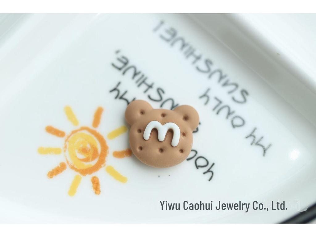 Süßes Brot Keks & Spiegelei Harz Schmuck DIY Zubehör