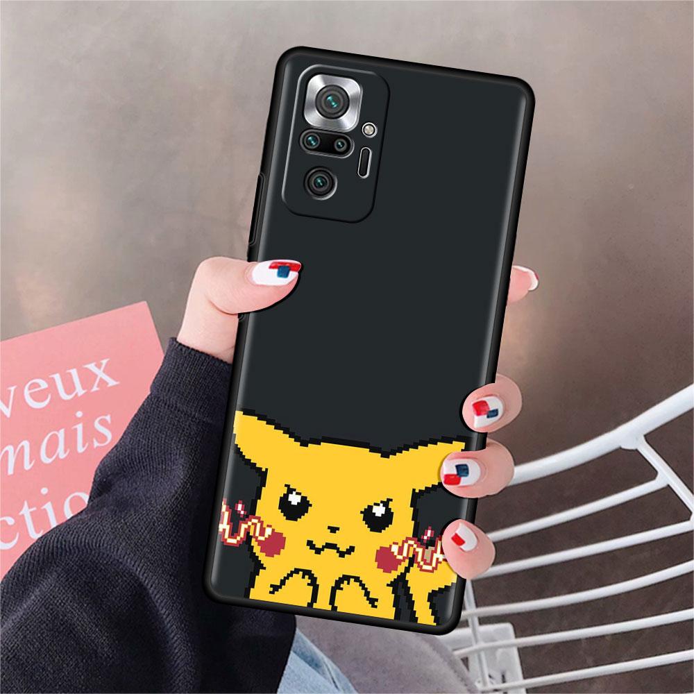 

Чехол для Xiaomi Redmi Note 11 9S 10 9 8 7 9A 9C 9i K40 8T 10C 9T K50 Силиконовый чехол для телефона Pkemon Redmi Note 10 Pro