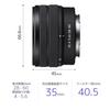SONY SEL2860 Standard Zoom FE for Digital SLR Cameras Lens, Full-Frame 28-60mm F4-5.6, [E-mount]