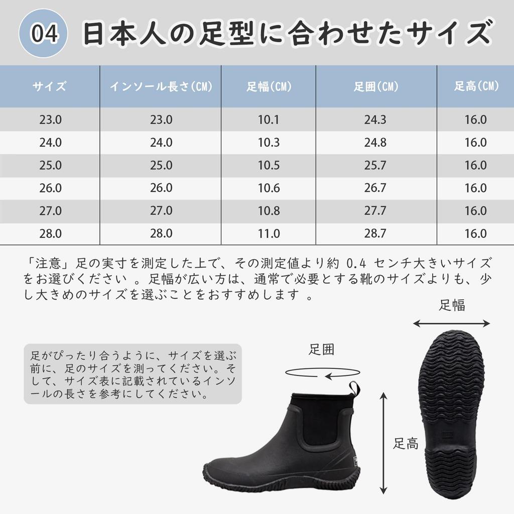 Neoprene Rain Rubber Rain Fully Easy To Easy To Suitable for Typhoons and Rainy Suitable for Sunny and Rainy Days [Jollywalk] Men's Boots, Boots,