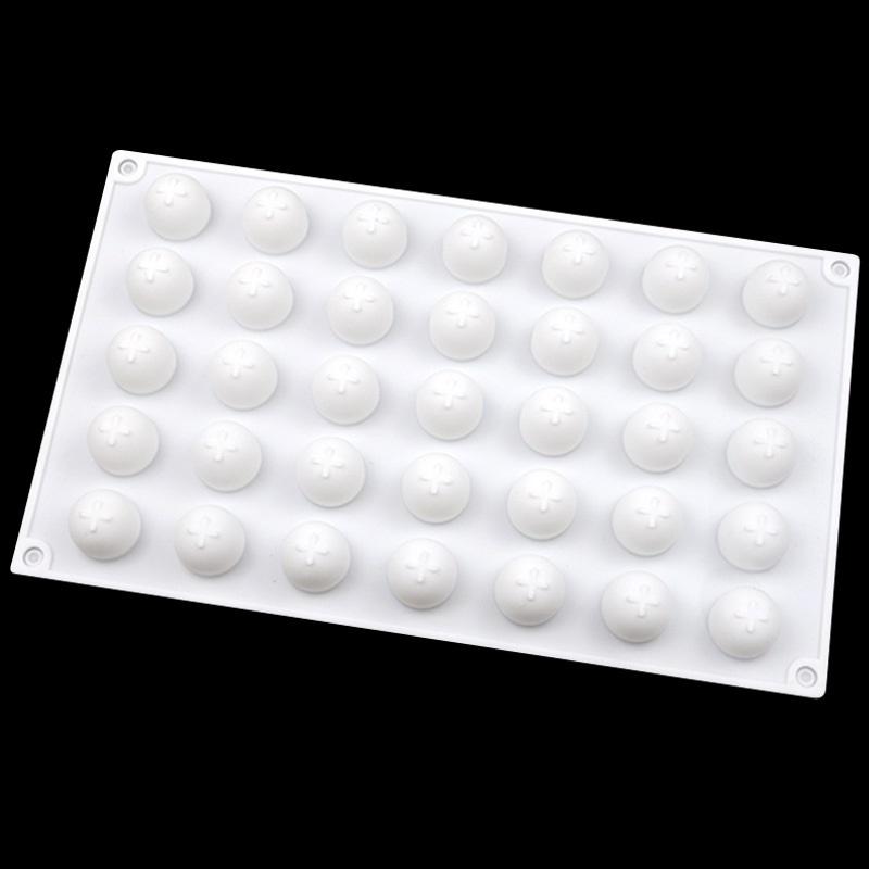 35 Grid Silicone Meatball Maker Food Grade Non-Stick Rice Ball Fish Ball Shaker Mold for Camping Picnic Home Cooking Use