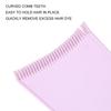 3 Stück Balayage Board Gebogener Kammzinken Glättende Oberflächen Verbreitertes Folienbrett für Haarfarbe