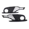 Left/Right Side Front Lower Bumper Fog Light Grille for F30 F31 2012-2015 Replace 51117255365 51117281919 Mesh Grille