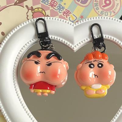 Crayon Shin-Chan Nohara Himawari Boochan Cute Cartoon Keychain Kawaii Toy Backpack Pendant Schoolbag Decoration Kid Holiday Gift