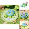 Tortoise Magnetic Tic Tac Toe Game For Kids Educational Interactive Toy