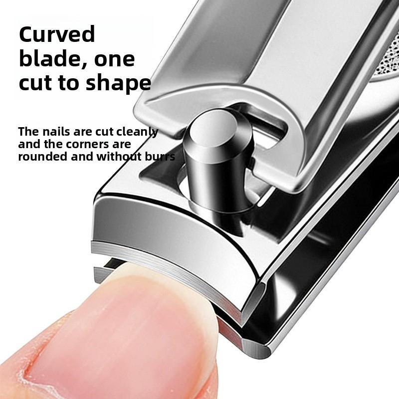 New Ultra Sharp Professional Stainless Steel Manicure Pedicure Set Large Nail Clipper Slant Toenail Scissors Nail Care Tools