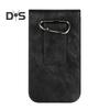 Mobile Phone Belt Bag Cellphone Holster for Blet Smooth Faux Leather Snap Closure Solid Color Regular Fit Portable Men Belt Pouch
