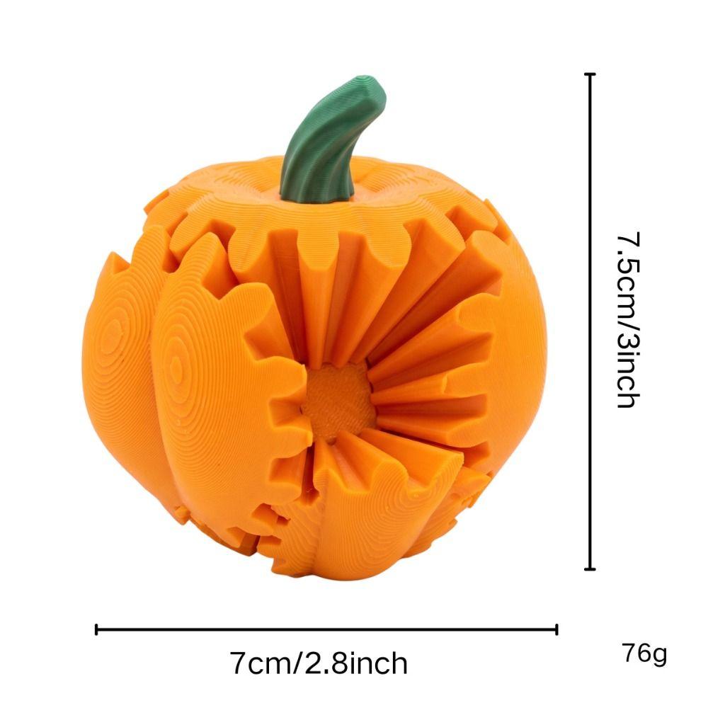 3D Printed Gear Ball Spinner Pendant Creative Decompression Fidget Toy School Bag