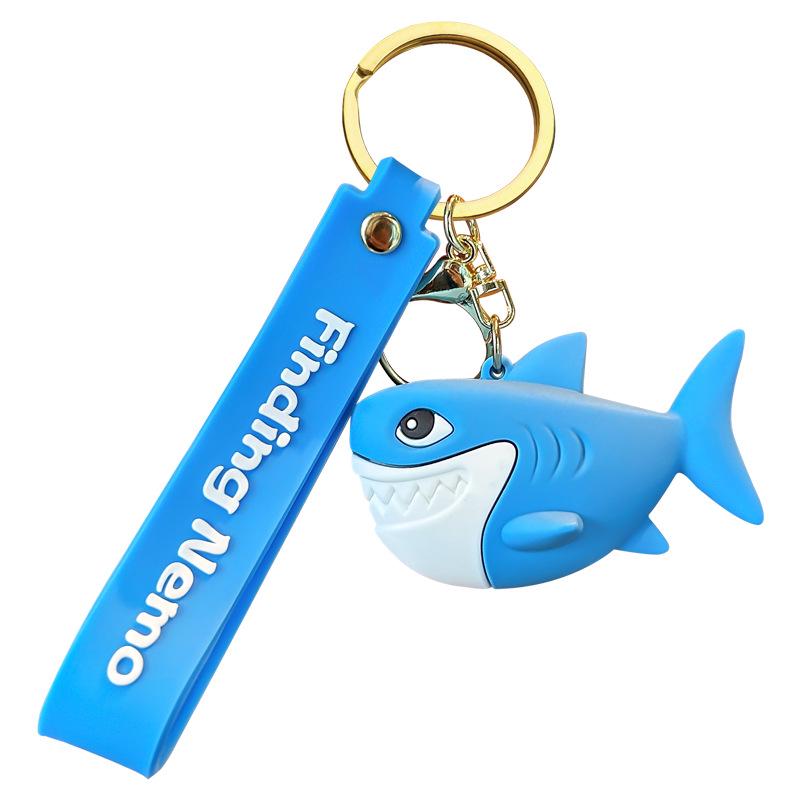 Marine Life Clownfish Keychain - Adorable Student Backpack Pendant & Back-to-School Gift