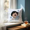 Cartoon KKim Girl Cushion Cover Cushion Cover Set Pcs x x x Pillowcase Decorative Sofa Home Decor