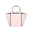MK Jordi Logo Open Tote Bag Women Tote Bags Rose-Pink 30S5T9JT5R-BEIGE/EBONY/PINK