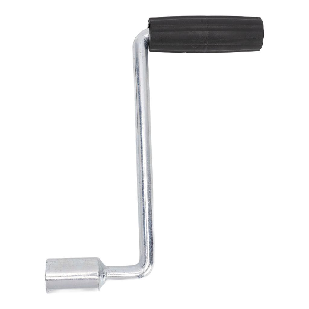 Trailer Jack Handle Replacement Comfortable Grip Galvanized for RV Trailer Manual Crank Jack