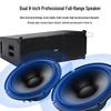 KaYouLa XZ-208A Professional Dual 8-inch Full-range Speaker