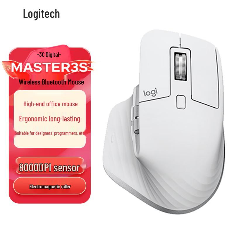 

Logitech MX Master 3S Wireless Ergonomic Mouse