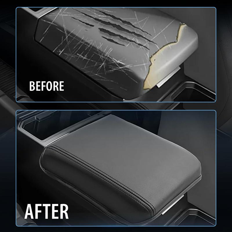 Car Armrest Cover Center Concern Armrest Guard Black For Toyota Tacoma 2024 Accessory Auto Interior Parts