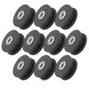 10pcs 50mm Nylon Fitness Bearing Pulley Home Gym Attachments Exercise Strength Training Accessory