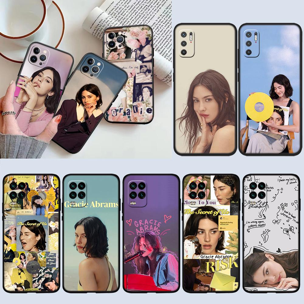 RE34 Gracie Abrams Phone Case for Samsung Galaxy S20 S21 S22 Ultra FE + Plus A21S A22 A24 A25 A26 A30 A30S A31